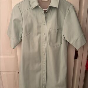 Maeve by Anthropologie Mint Green Mini Dress